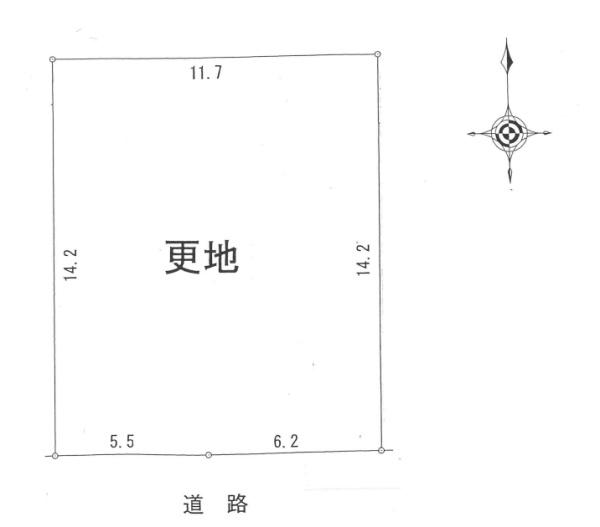 京都市北区上賀茂岡本口町の土地