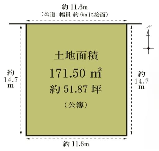 京都市西京区下津林佃の土地