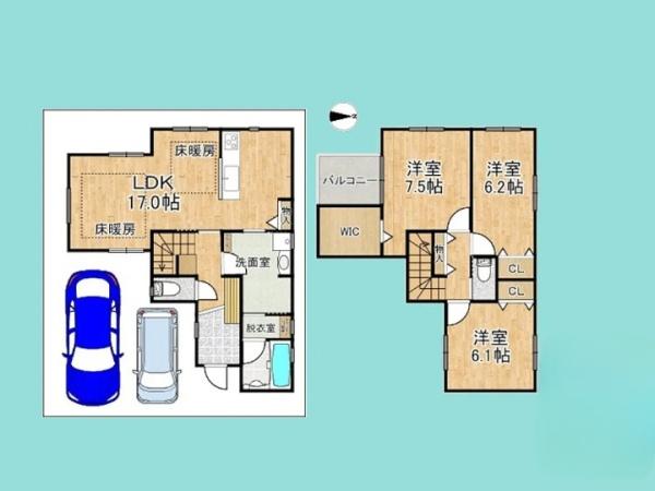 京都市伏見区羽束師鴨川町の中古一戸建て