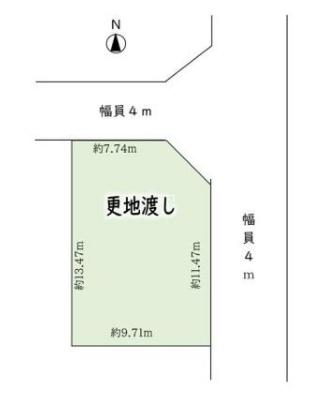 京都市右京区太秦土本町の土地