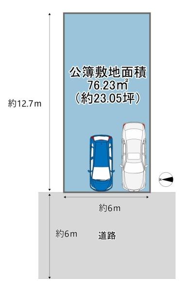 京都市西京区上桂森上町の土地