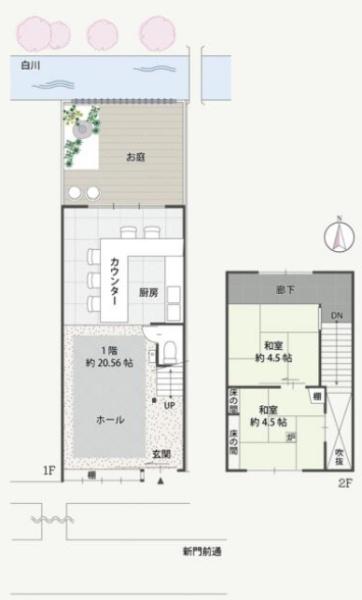 京都市東山区新門前通大和大路東入２丁目中之町の中古一戸建