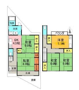 京都市北区衣笠開キ町の中古一戸建