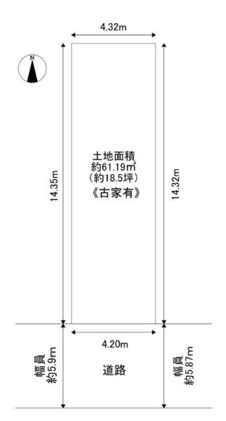 京都市伏見区深草西浦町１丁目の土地