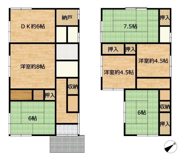 大津市苗鹿２丁目の中古一戸建