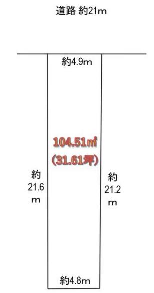京都市左京区松ケ崎桜木町の売土地