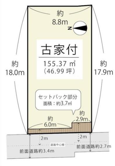 大津市中庄２丁目の売土地