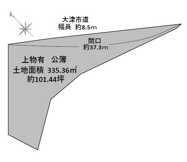 大津市膳所池ノ内町の売土地