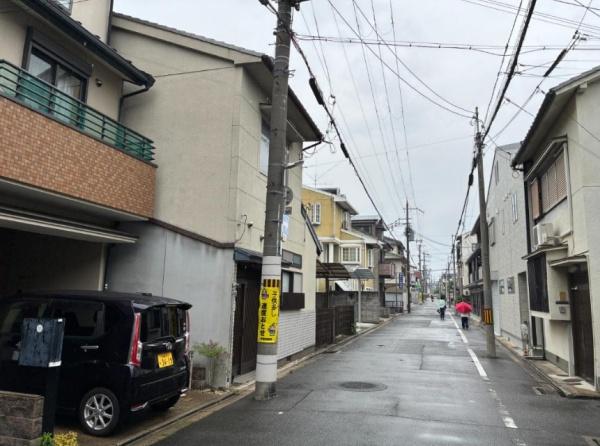 京都市南区西九条川原城町の土地