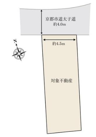 京都市中京区西ノ京内畑町の土地