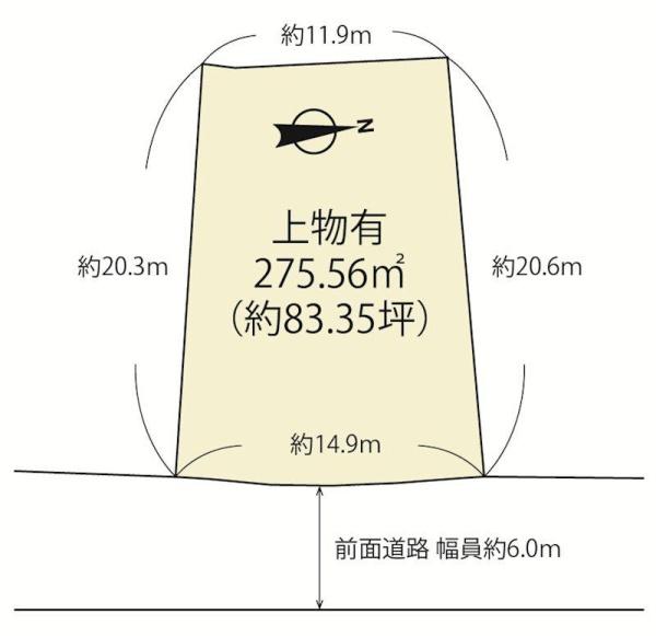 大津市向陽町の土地