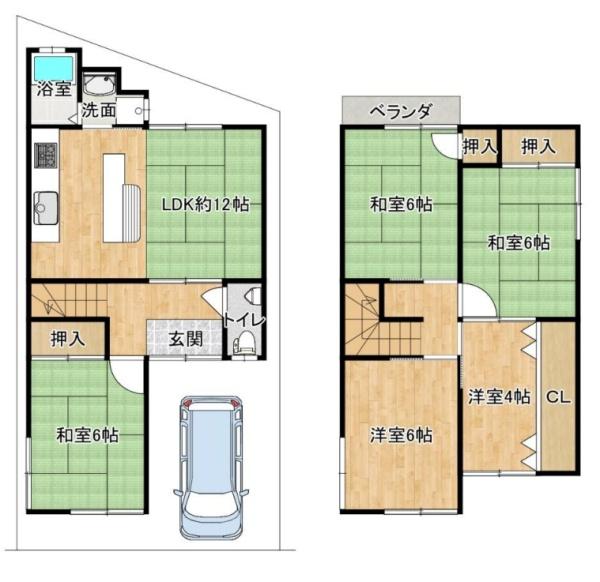 京都市山科区勧修寺泉玉町の中古一戸建て