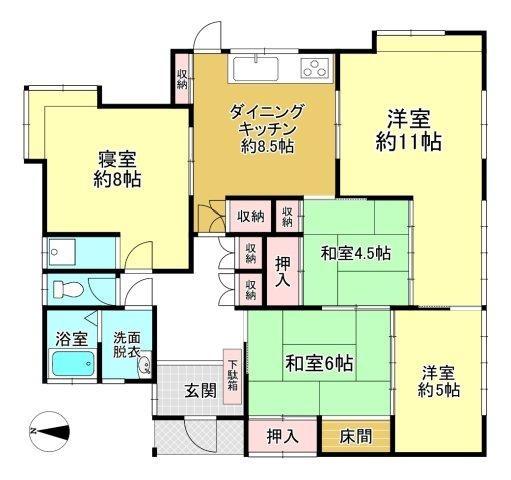 大津市花園町の中古一戸建