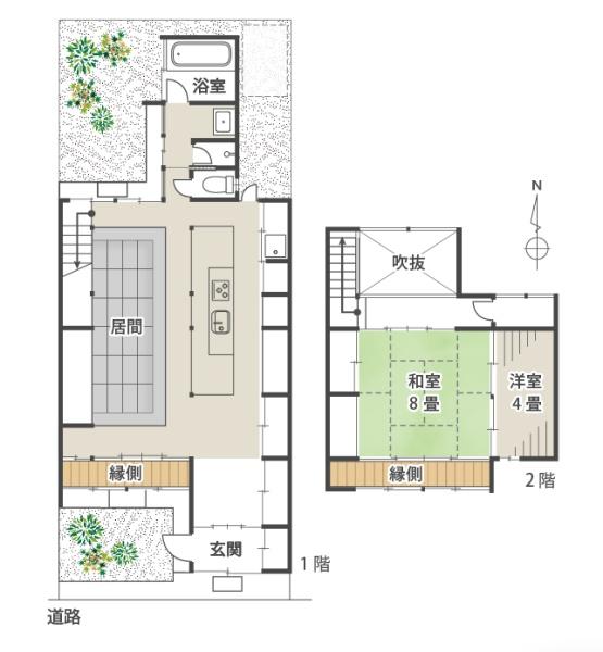 京都市北区小山西花池町の中古一戸建て