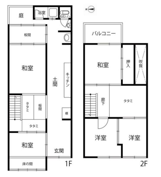 京都市下京区稲荷町の中古一戸建て