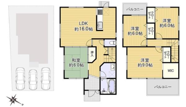 大津市秋葉台の中古一戸建て