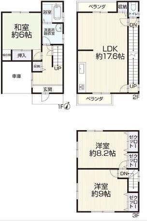 京都市伏見区久我森の宮町の中古一戸建て