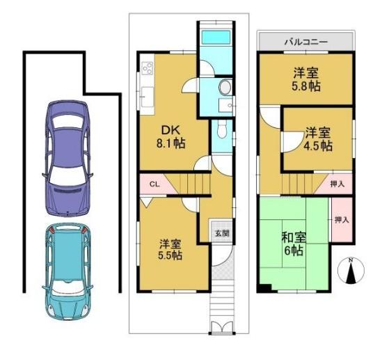京都市伏見区久我本町の中古一戸建