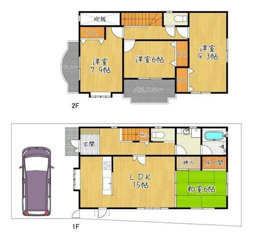 京都市山科区東野狐藪町の中古一戸建