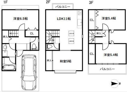 京都市中京区西ノ京車坂町の中古一戸建て