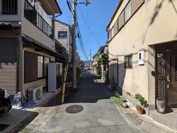 京都市西京区嵐山朝月町の土地