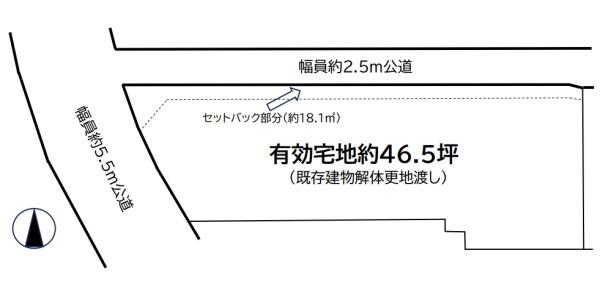 京都市東山区泉涌寺東林町の土地