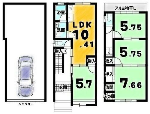 京都市中京区西ノ京星池町の中古一戸建て