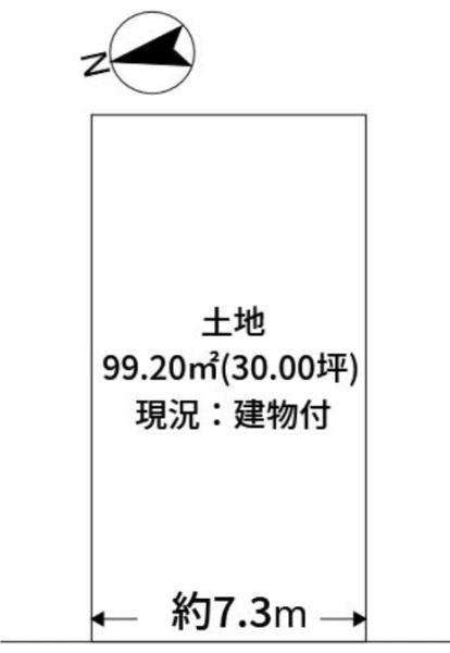 大津市皇子が丘３丁目の土地
