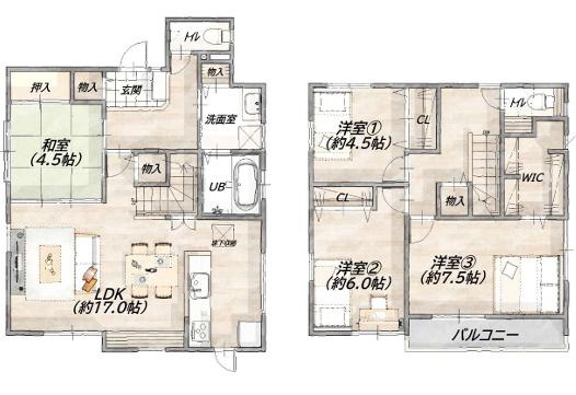 大津市青山８丁目の中古一戸建て