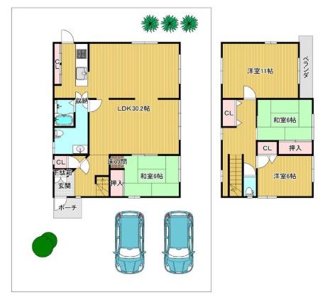 大津市仰木の里東６丁目の中古一戸建て