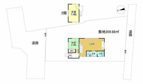大津市和邇北浜の中古一戸建て
