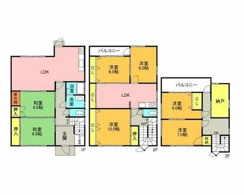 大津市島の関の中古一戸建て