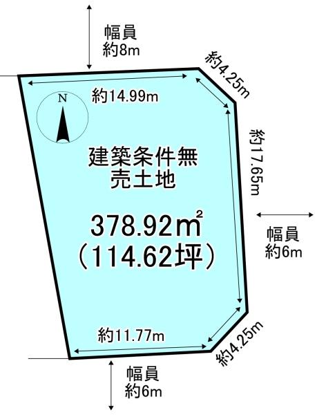 京都市西京区松室北河原町の土地