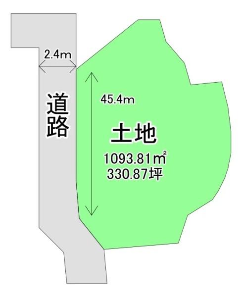 大津市真野大野１丁目の土地