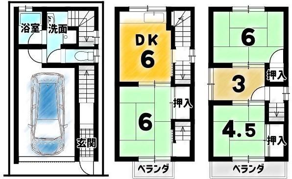 京都市伏見区淀際目町の中古一戸建て