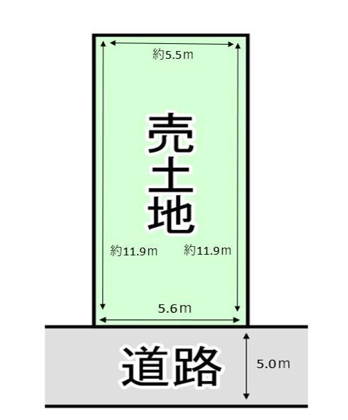 京都市山科区西野櫃川町の土地
