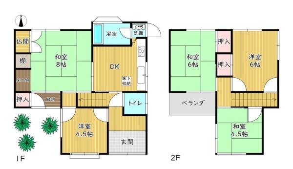 京都市伏見区石田大山町の中古一戸建て
