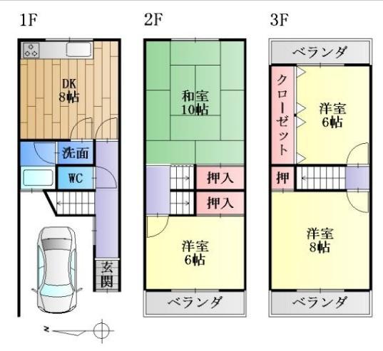 京都市山科区川田前畑町の中古一戸建て