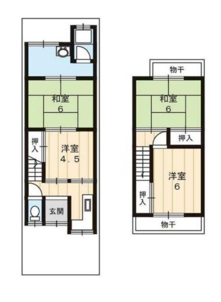 京都市山科区西野山欠ノ上町の中古一戸建