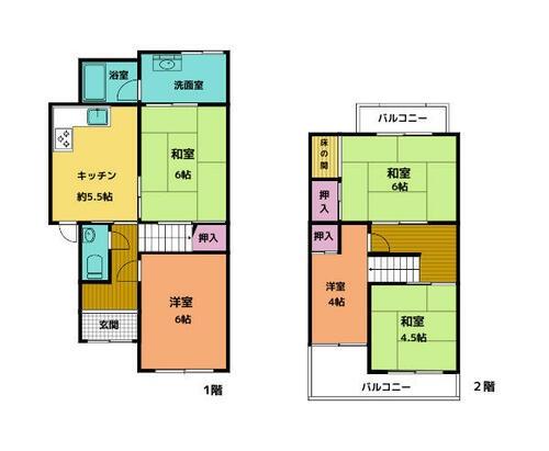 京都市右京区常盤西町の中古一戸建て