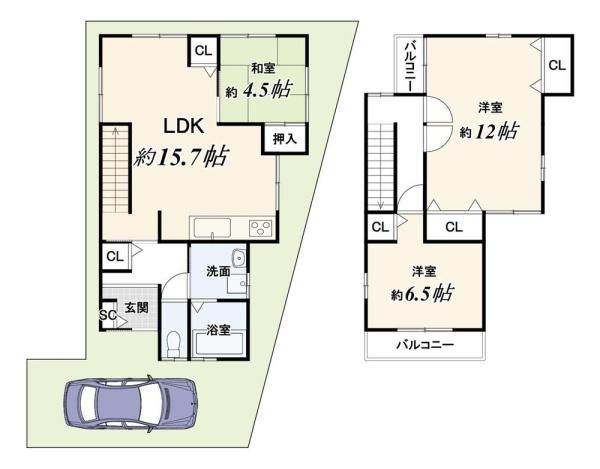 京都市南区吉祥院石原町の中古一戸建