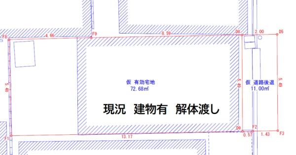 京都市北区小山上板倉町の土地