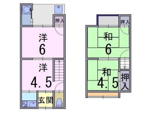 京都市伏見区横大路下三栖山殿の中古一戸建て