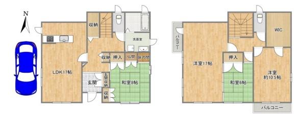 大津市丸の内町の中古一戸建て