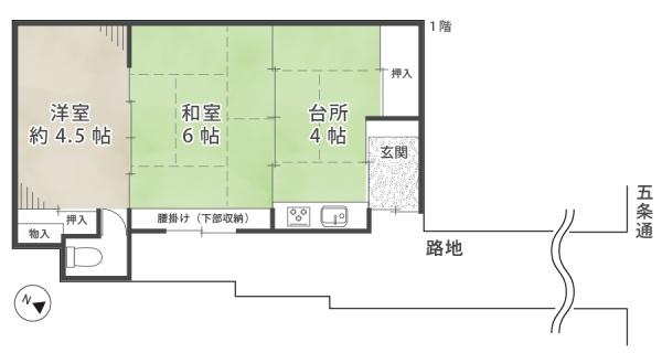 京都市東山区五条橋東３丁目の中古一戸建