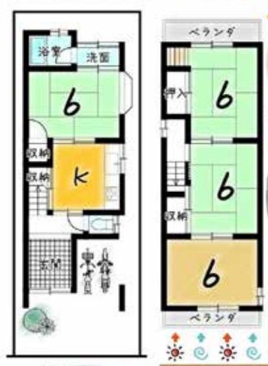 京都市山科区東野竹田の中古一戸建