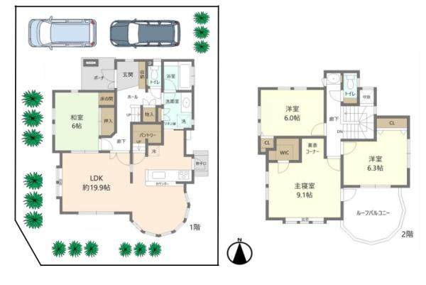 大津市真野６丁目の中古一戸建て