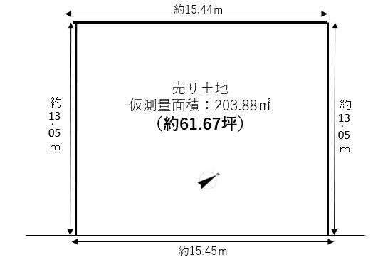 京都市伏見区聚楽町の土地