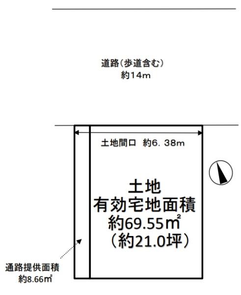 京都市伏見区桃山町泰長老の売土地