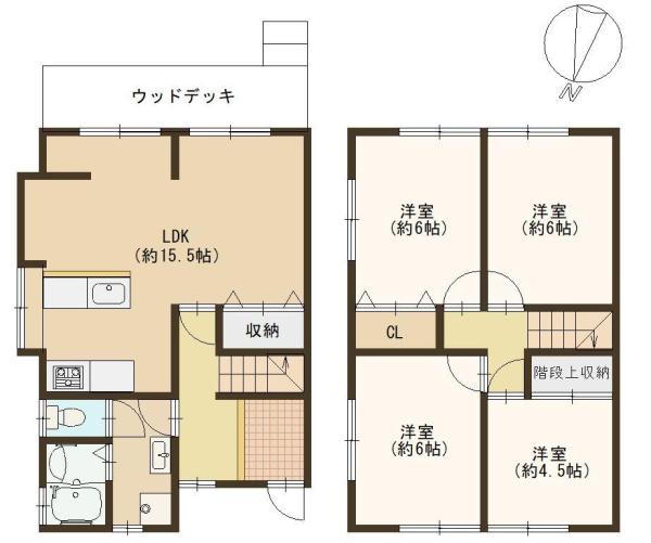 京都市西京区大原野西竹の里町１丁目の中古一戸建て